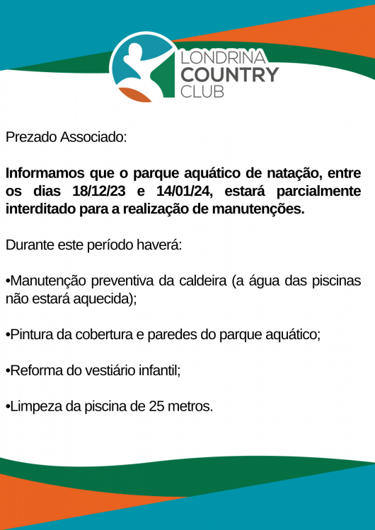 REFORMA PARQUE AQUÁTICO 2023